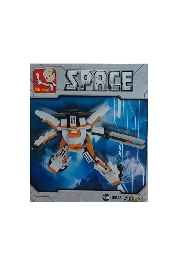 Space Robot 106 Parça (yeşil) - 1