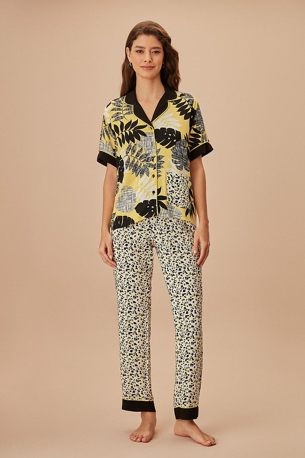 June Maskülen Pijama Takımı - 1