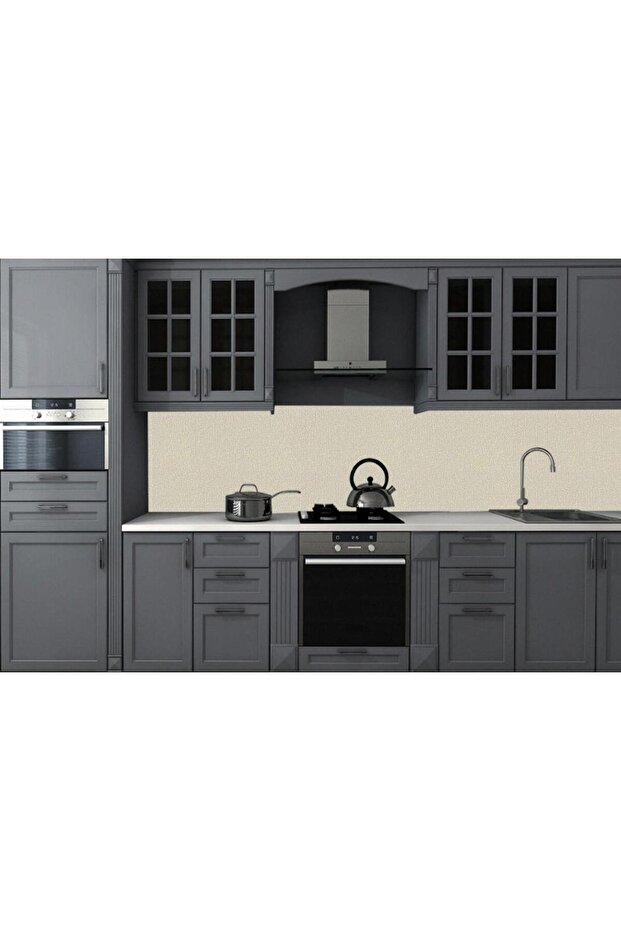 50x280cm Krem Folyolu Yapışkanlı Isı Ve Ses Yalıtımını Destekler Boyanabilir Duvar Paneli Kağıdı - 7