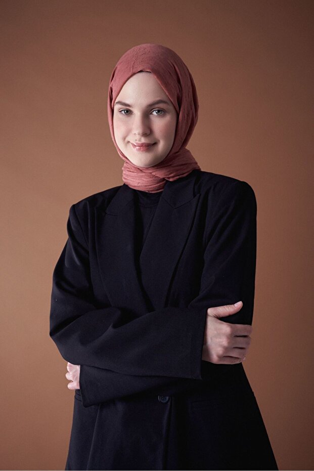 Bambu Şal Serisi Marsala - 3