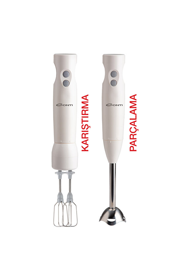 Conti Cmd-208 Multiset 3 Blender Set Krem - 2