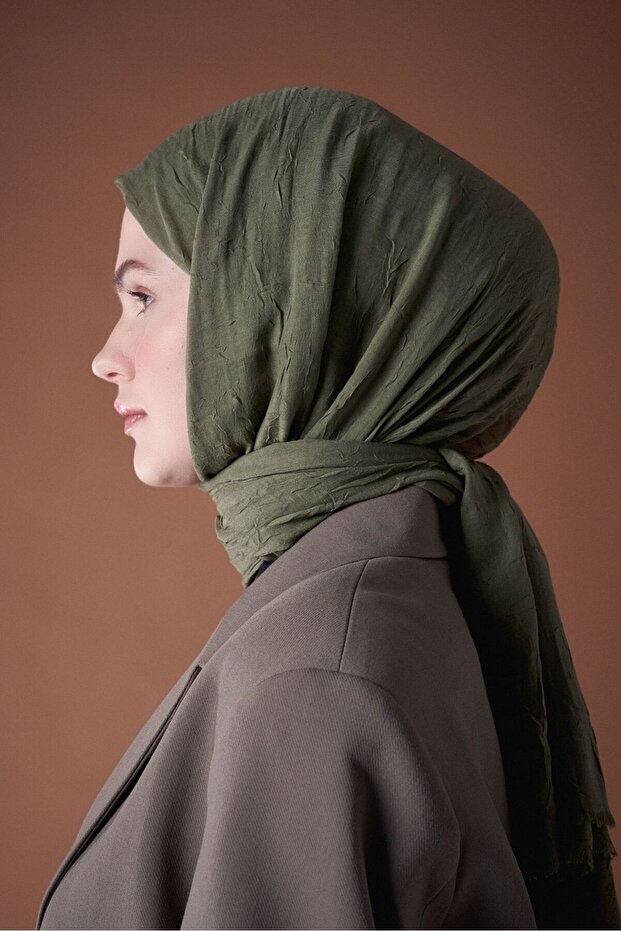 Bambu Şal Serisi Haki - 3