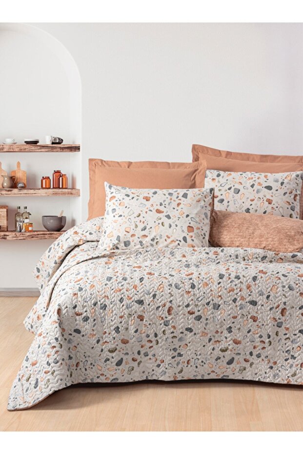 Minimal Çift Kişilik Complete Set Oniks Karamel - 1