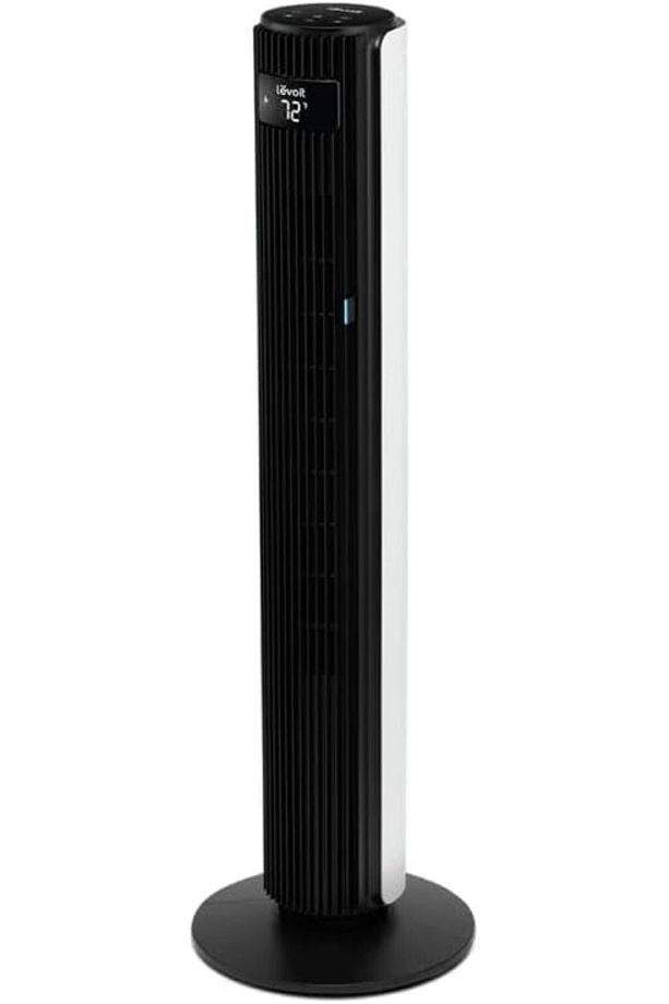 106cm Kule Fanı, Uzaktan Kumandalı, Sessiz, 12 Hız, 4 Mod - Ev ve Ofis İçin İdeal - 1