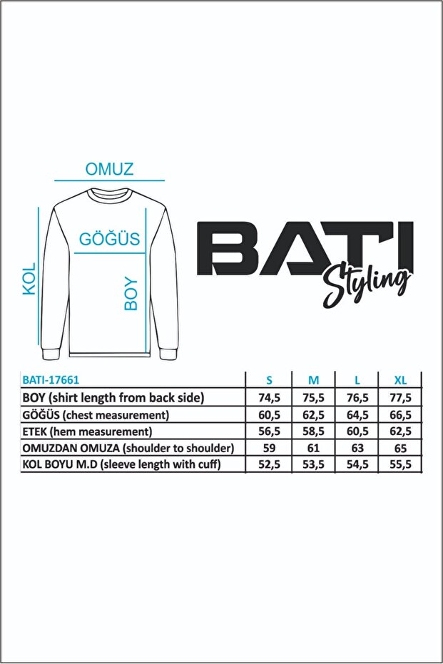 Ice Bisiklet Yaka Oversize Sweatshirt - 8