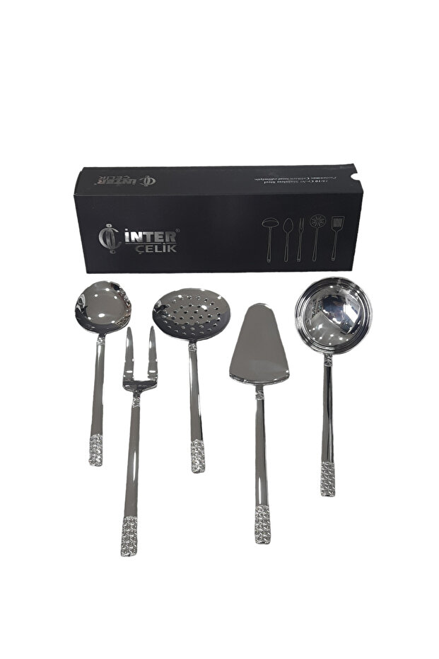 İnter Çelik Yıldız Model Servis Takımı 5 Prç. - 3