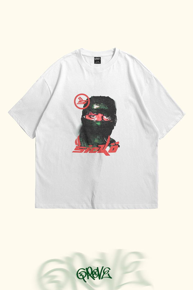 Sickö Mode Printed Unisex Oversize T-shirt