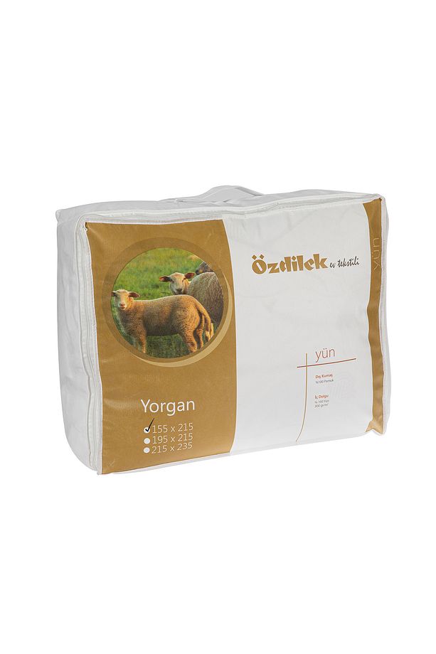 Tek Kişilik Yün Yorgan 155x215 - 3