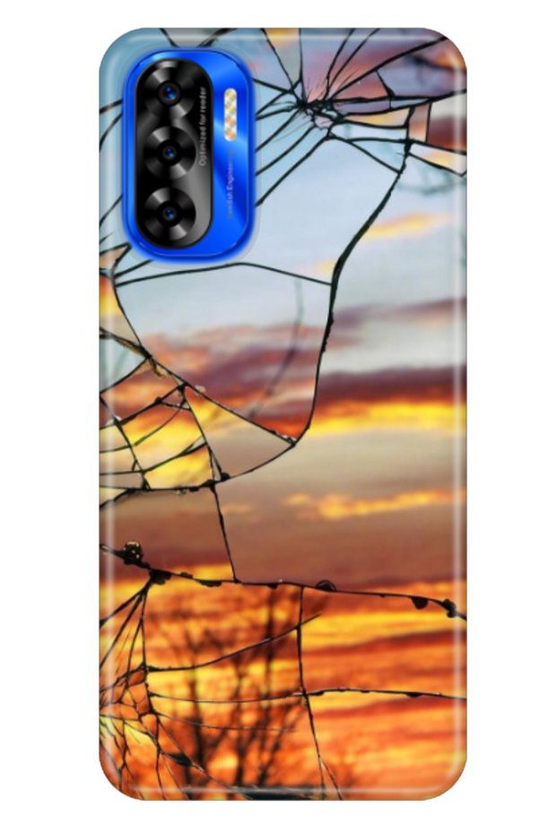 P13 Blue 2022 6.26" Compatible Case Pattern Printed Silicone Sunset