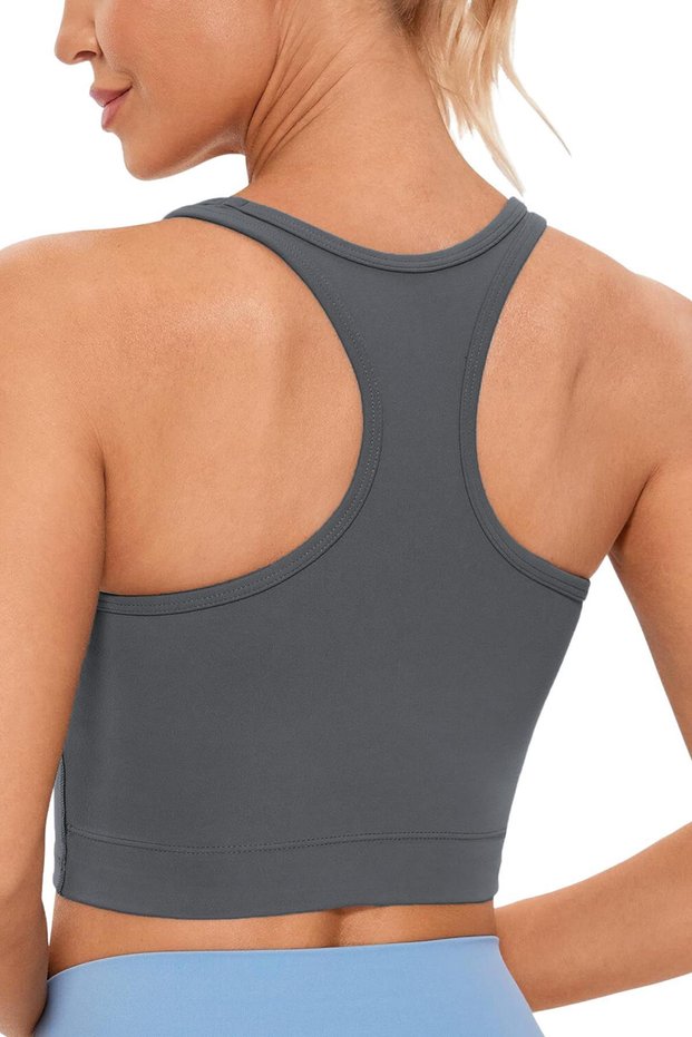 Women's Racerback Running Yoga Exercise Fitness Sports Bra CRS004