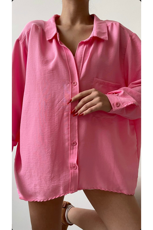 Basic Salaş Gömlek - 3