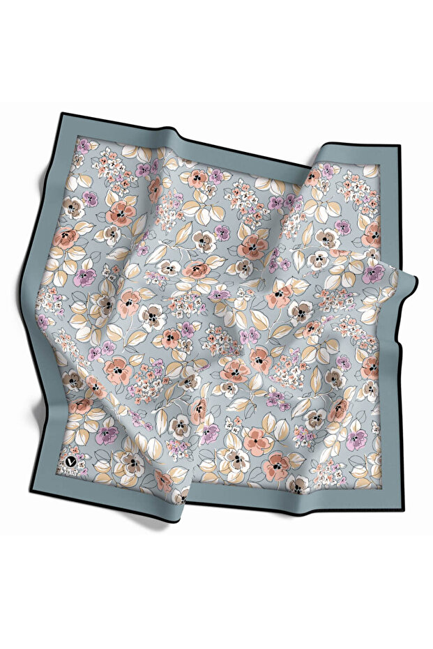 Twill Eşarp (İpek İçermez) - 1