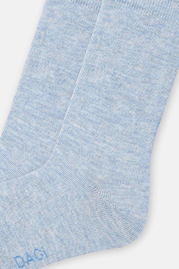 Mint Kız Çocuk Fırfır Lastikli Çorap 2'Li - 3