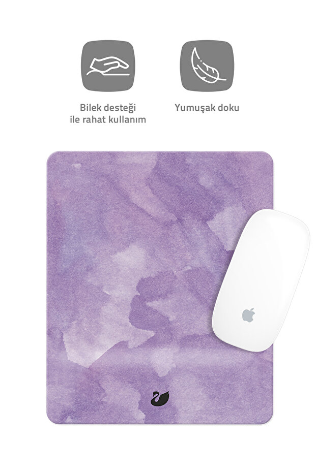 Rectangular Mouse Pad with Wrist Support - 2