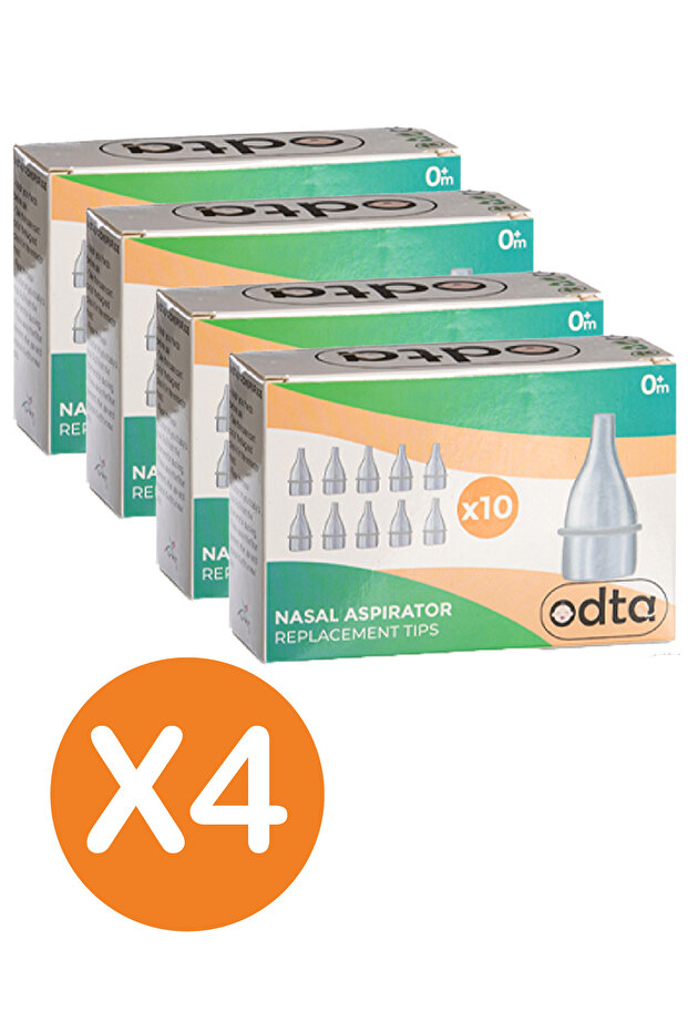 Tüm Markalarla Uyumlu Bebek Burun Aspiratörü 40 Adet Yedek Ucu | Nazal Aspiratör Ucu - 1