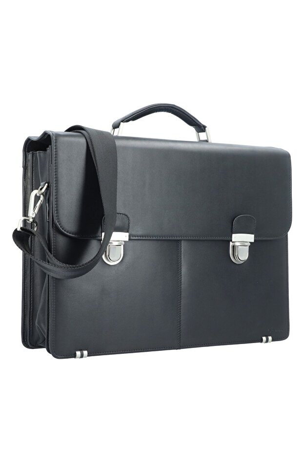 Oxford Aktentasche Leder 42 cm - 2