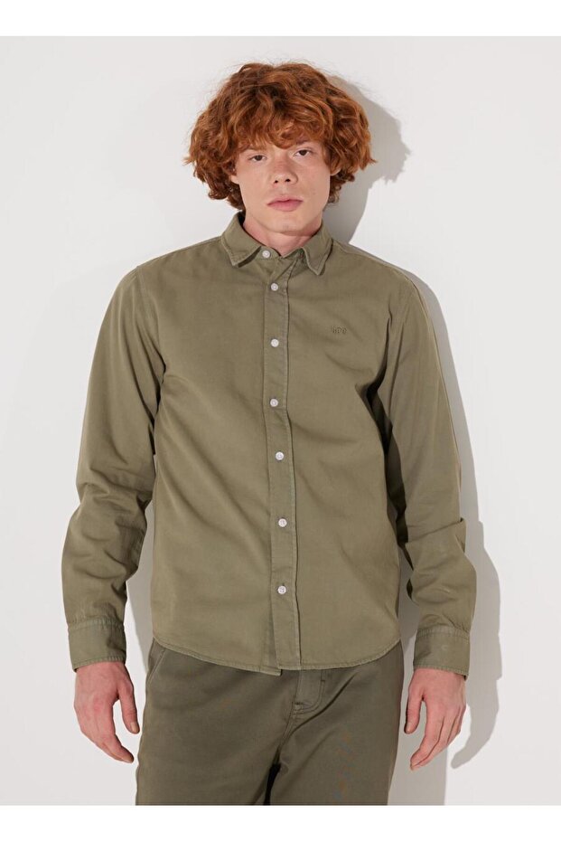 Olive Grove Long Sleeve Shirt
