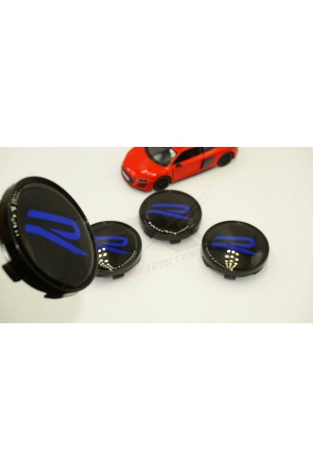 Dk Tuning Vw R Line Yeni Nesil Jant Göbeği Kapak Seti 60mm - 1
