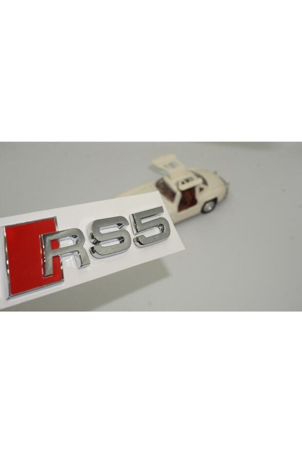 Dk Tuning Rs5 حقيبة أمتعة كروم ABS 3M شعار نص ثلاثي الأبعاد