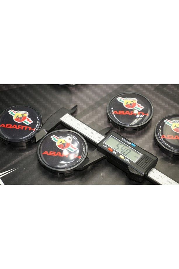 Dk Tuning Fiat Akrep Logo Jant Göbeği Kapak Seti 54mm - 6