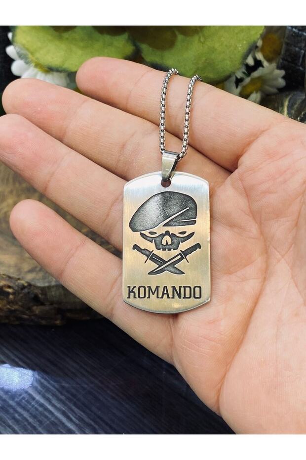 Komando Çelik Kolye - 4