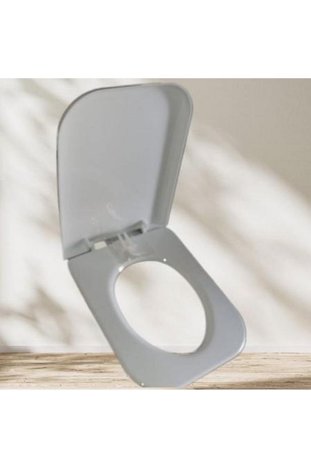 Idevit Kare Klozet Kapağı Beyaz - 3