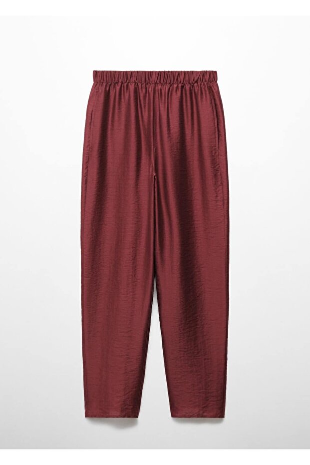 Saten Lyocell Pantolon - 3