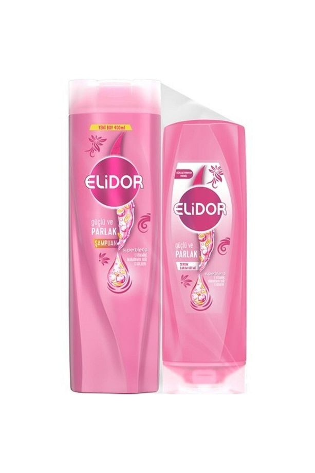 Superblend Saç Bakım Şampuanı Güçlü Ve Parlak 400 Ml + Serum Bakım Kremi 200 Ml - 1