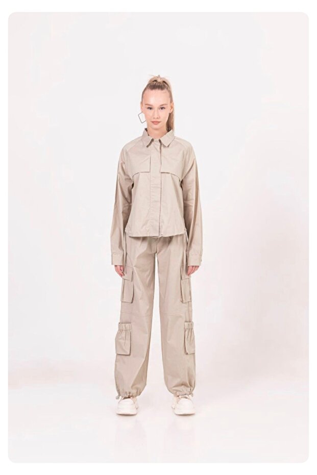 Young Girl's Linen Shirt Jacket