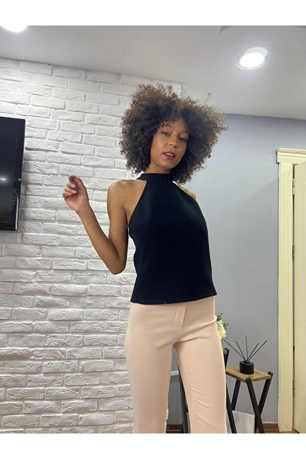 Halter Yaka Bluz - 2