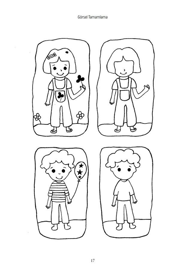 Okuma ve Yazmayı Güçlendirmek için Görsel Tamamlama / Tılsım Yayınevi / 9786057147677 - 6