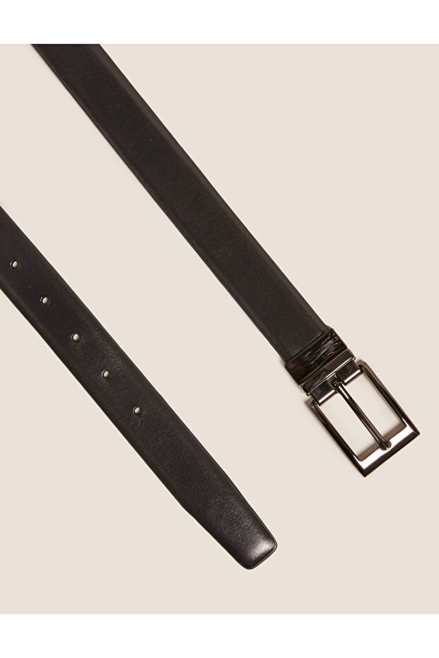 Çift Taraflı Deri Kemer - 2