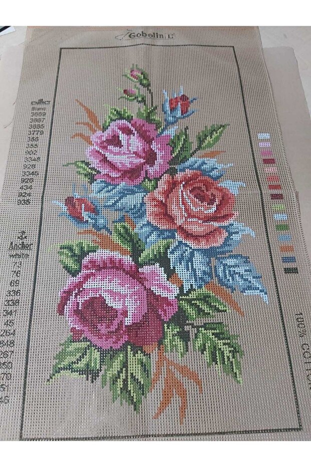 Tapestry Peony Drawstring - 1