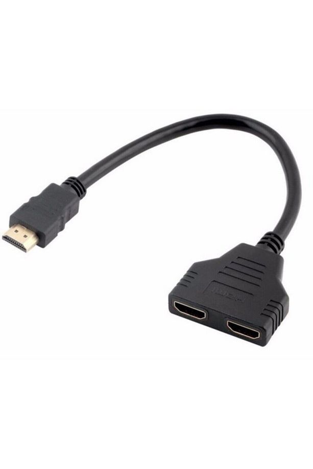 4664 2 Port Hdmi Splitter Switch Çoklayıcı Çoklu Ekran - 1