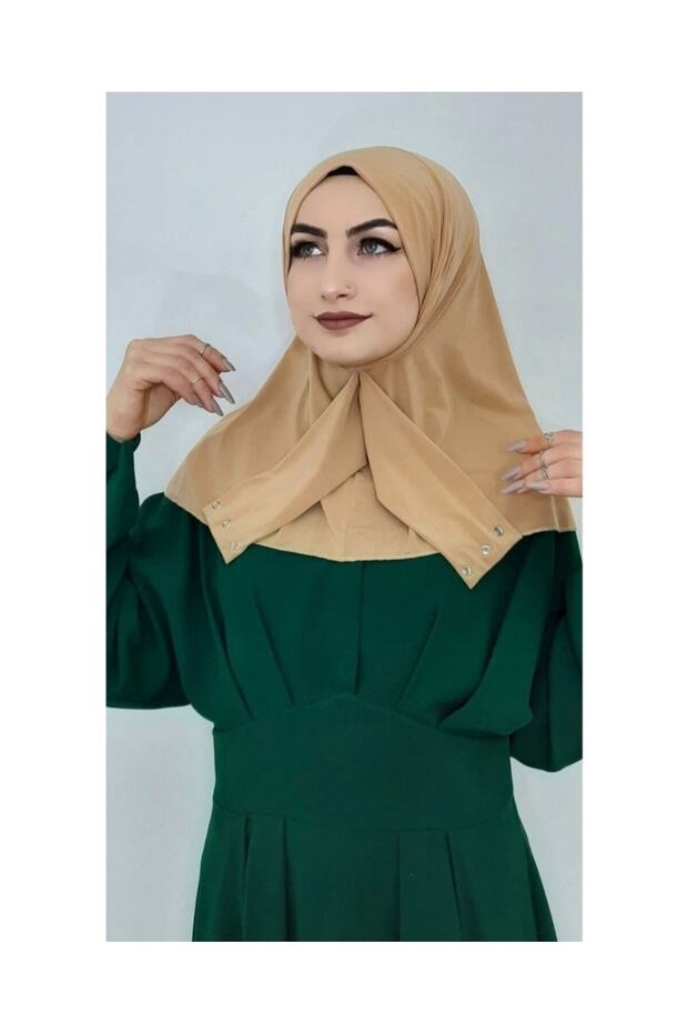 Eșarfă aurie Hijab Bone - 4