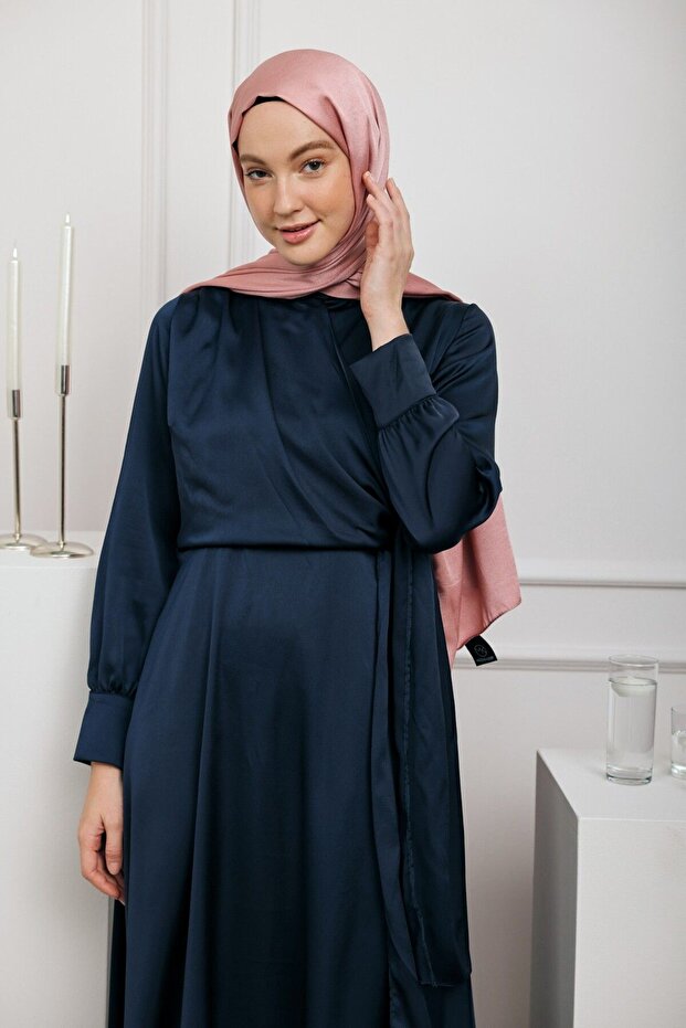 ديفور سلسلة الساتان شال وردي - 2