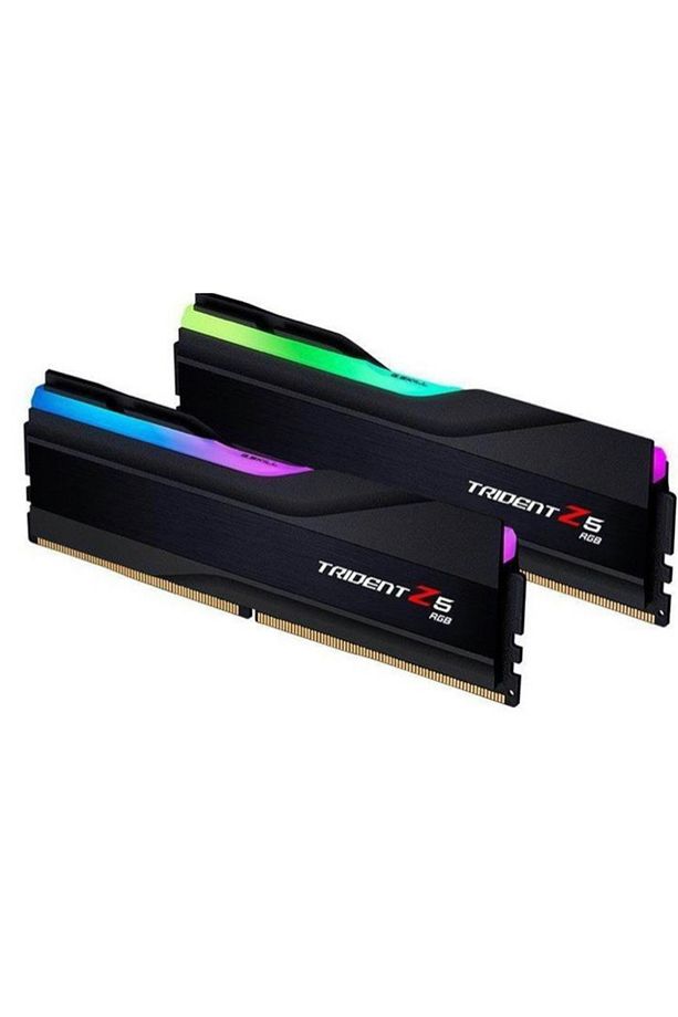 GSKILL Trident Z5 RGB Siyah DDR5-6000Mhz CL30 64GB (2x32GB) DUAL F5-6000J3040G32GX2-TZ5RK 4V PC RAM - 1