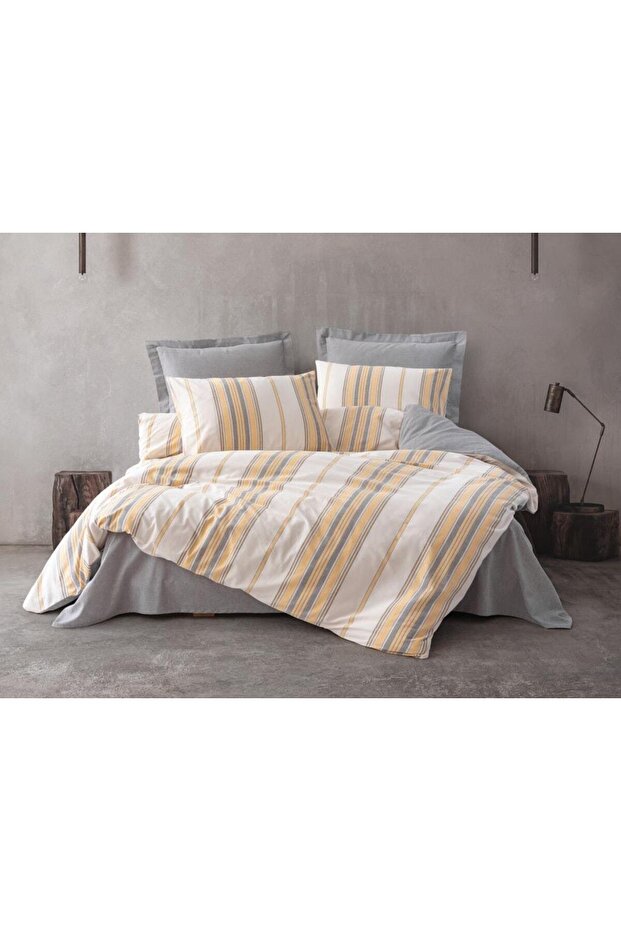 Natureforce Double Duvet Cover Set Tribus Yellow
