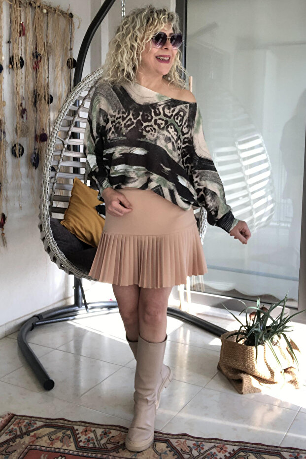 Mini Piliseli Etek - 3