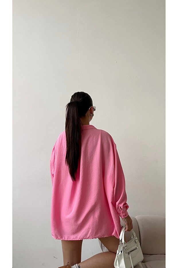 Basic Salaş Gömlek - 4