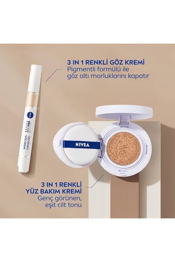 Cellular Expert Finish 3in1 Cushion Renkli Açık Ton Yüz Bakım Kremi 01 -15 ml - 6
