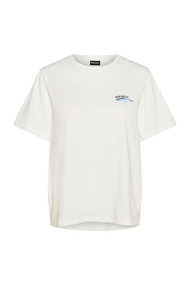 PCMILKA SS EMB TEE PA - 1