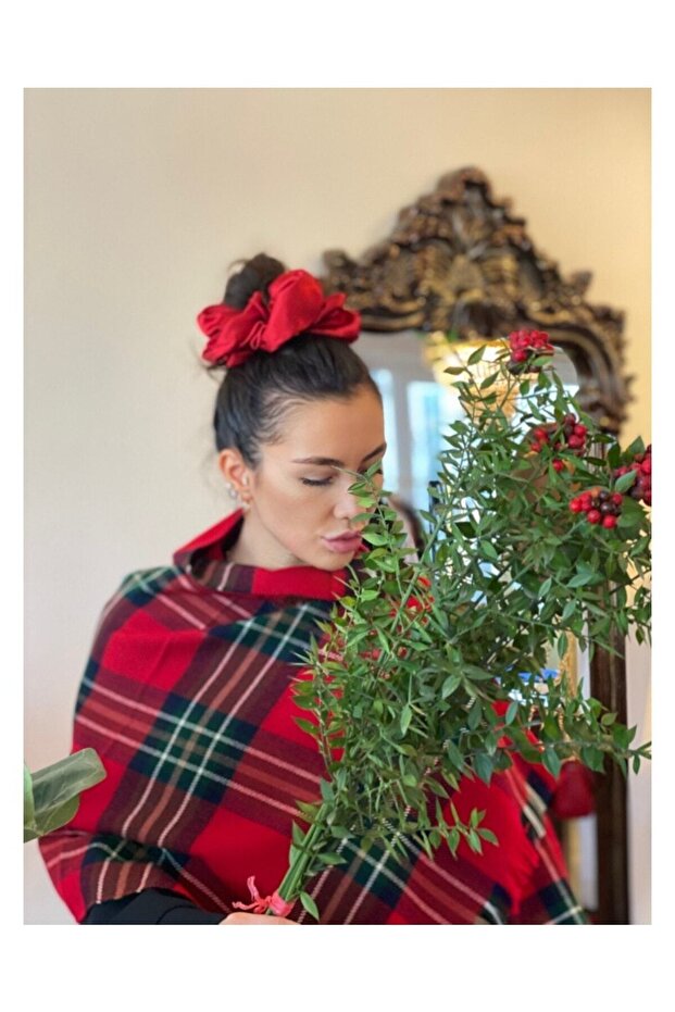 Red Green Scottish Scarf