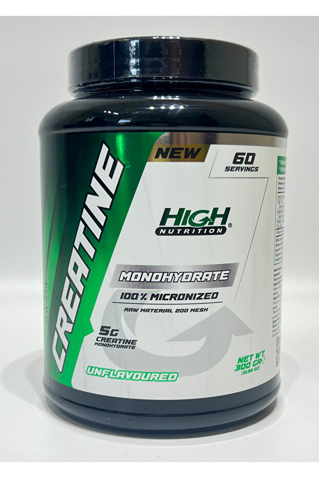 Creatine 300 Gr (aromasız) - 60 Servis - 6