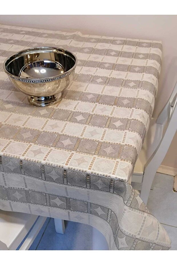 مفرش طاولة منقوش قابل للإزالة - 5