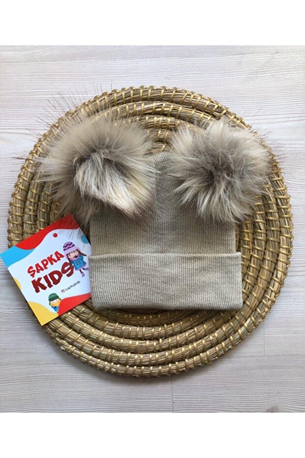 Çift Ponponlu Bere - 1