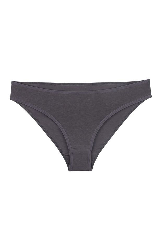 Kadın Düz Slip Model Külot 3'lü Paket Set Kt1105 - 4