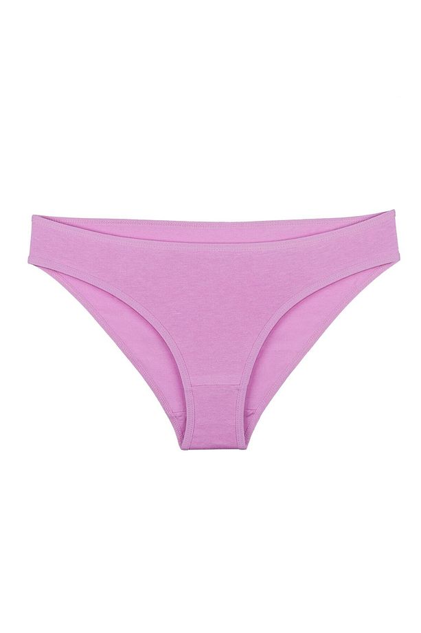Kadın Düz Slip Model Külot 3'lü Paket Set Kt1105 - 2