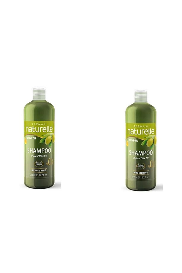 Naturelle Zeytinyağlı Şampuan 360 ml 2 Adet - 1