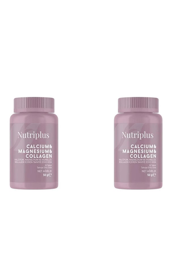 Nutrıplus Calcıum Magnesıum Plus Type Iı Collagen 30 Tablet 2 X Adet - 1